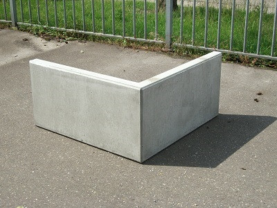 Hoek Keerwand 40 cm