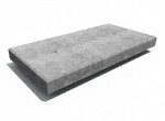 Betonplaten 200x100x16 cm B60