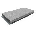 Betonplaten 300x100x14 cm B60 met bezemstructuur