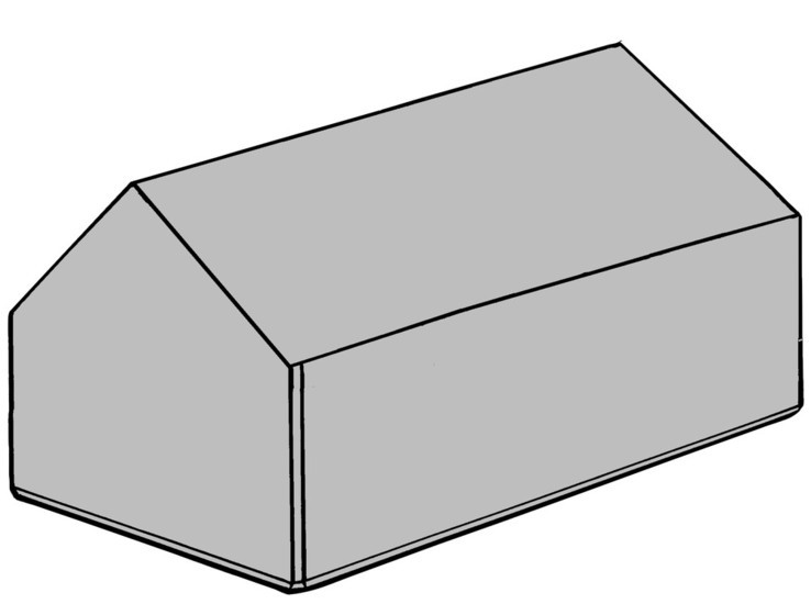 Megablok Dak 160x80x80 cm